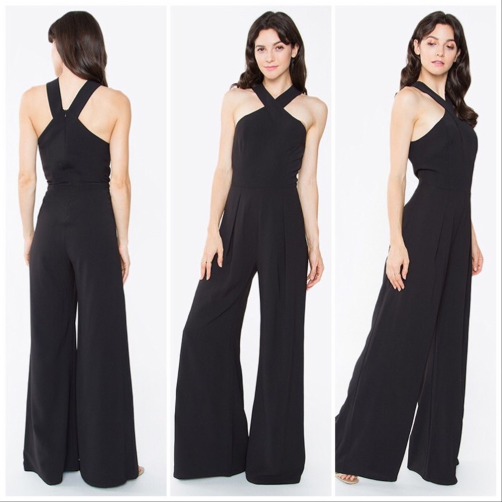 Cross neck Jumpsuit